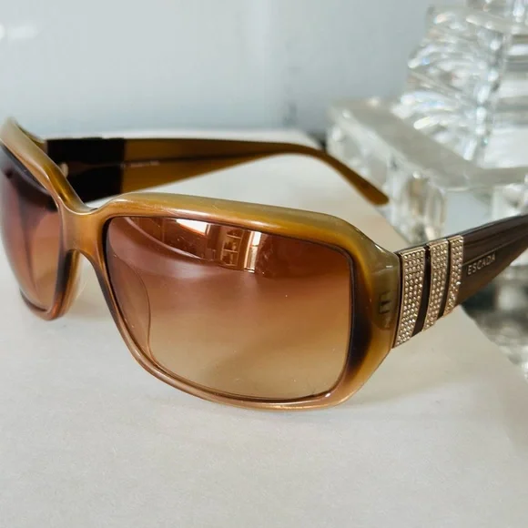 AUTHENTIC VINTAGE ESCADA SUNGLASSES Escada Vintage Sunglasses, Made in France, New Old Stock - Etsy main image 4
